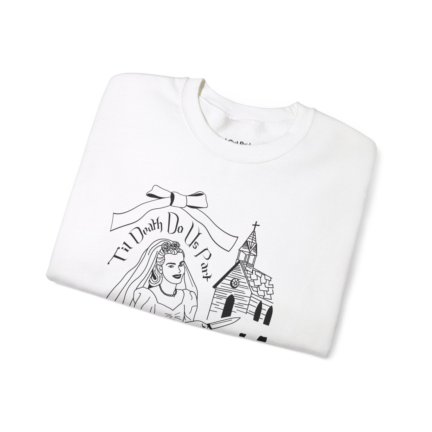 Bridezilla Crewneck - White