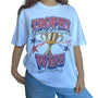 Trophy Wife T-Shirt - Red & Navy