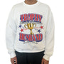 Trophy Husband Crewneck - Red & Navy