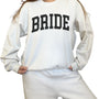 Varsity Bride Crewneck - White