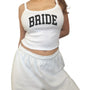 Varsity Bride Tanktop - White