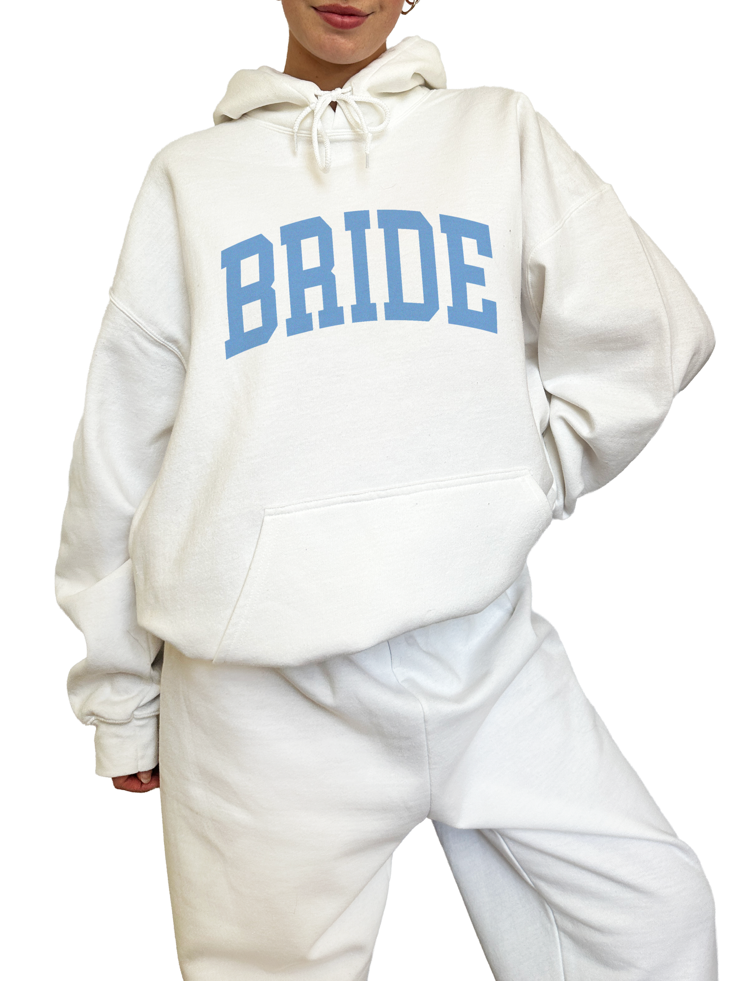 Varsity Bride Hoodie - Blue