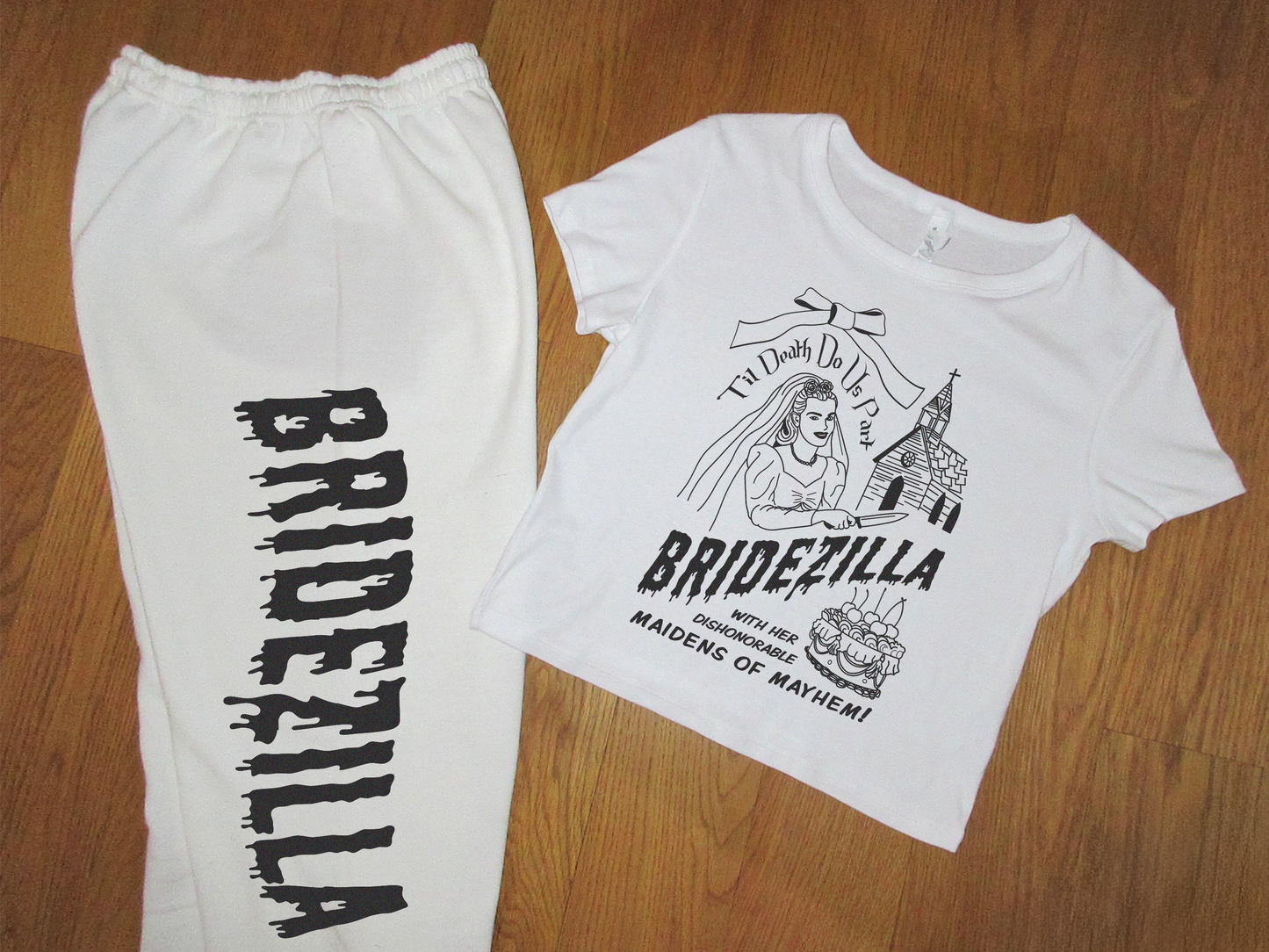 Bridezilla Sweatpants - White