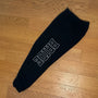 Varsity Outline Bride Sweatpants - Black & White