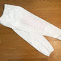 Varsity Outline Bride Sweatpants - Pink