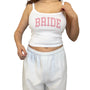 Varsity Bride Tanktop - Light Pink