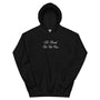 Til Death Do Us Part Embroidered Hoodie - Black