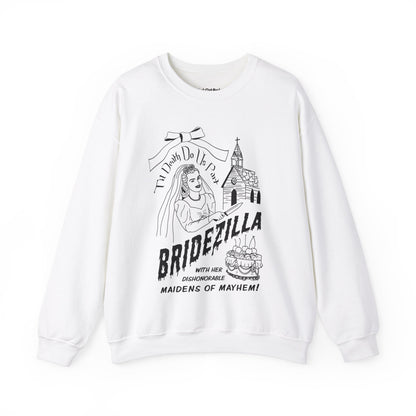 Bridezilla Crewneck - White