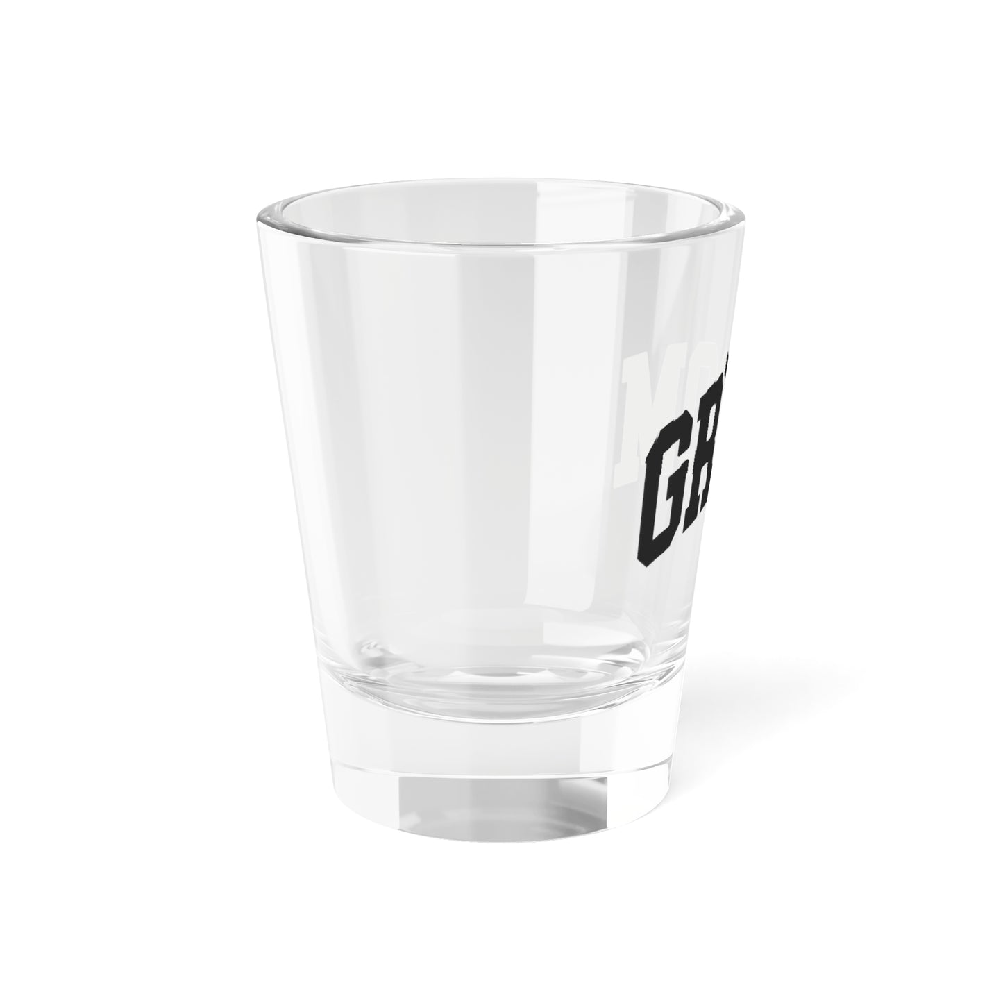 Varsity Groom Shot Glass