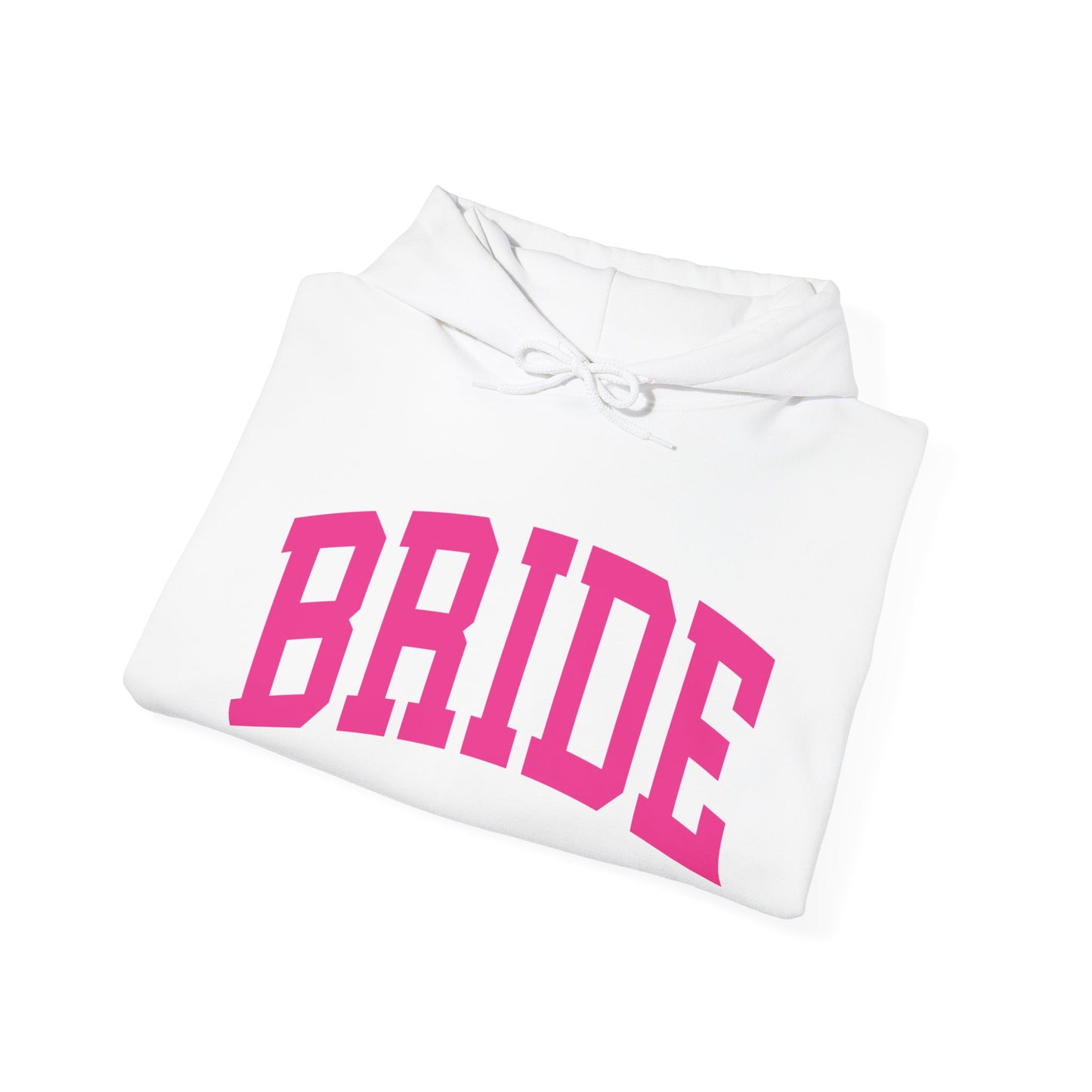 Varsity Bride Hoodie - Hot Pink Text
