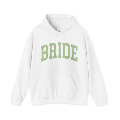 Varsity Bride Hoodie - Sage Text