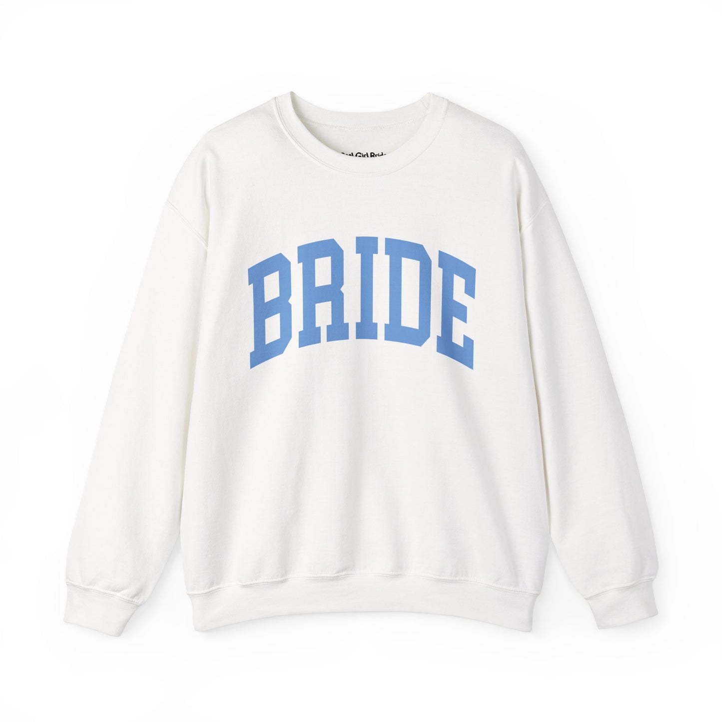 Varsity Bride Crewneck - Blue Text