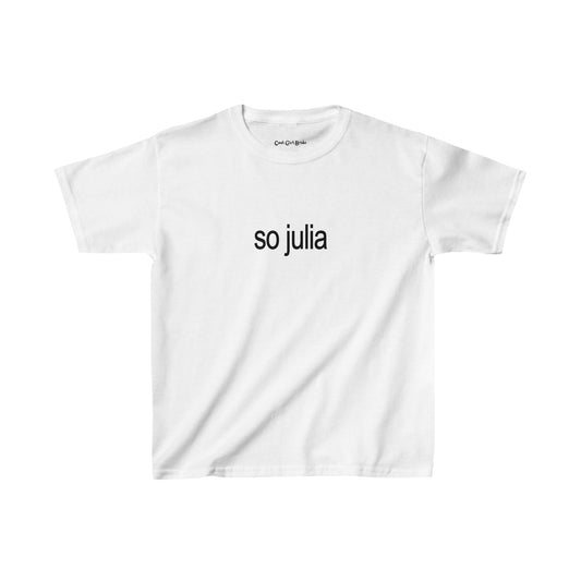 So Julia Baby Tee