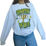 Trophy Wife Crewneck - Green & Yellow