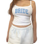 Varsity Bride Tanktop - Blue