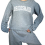 Varsity Bridesmaid Crewneck - Gray