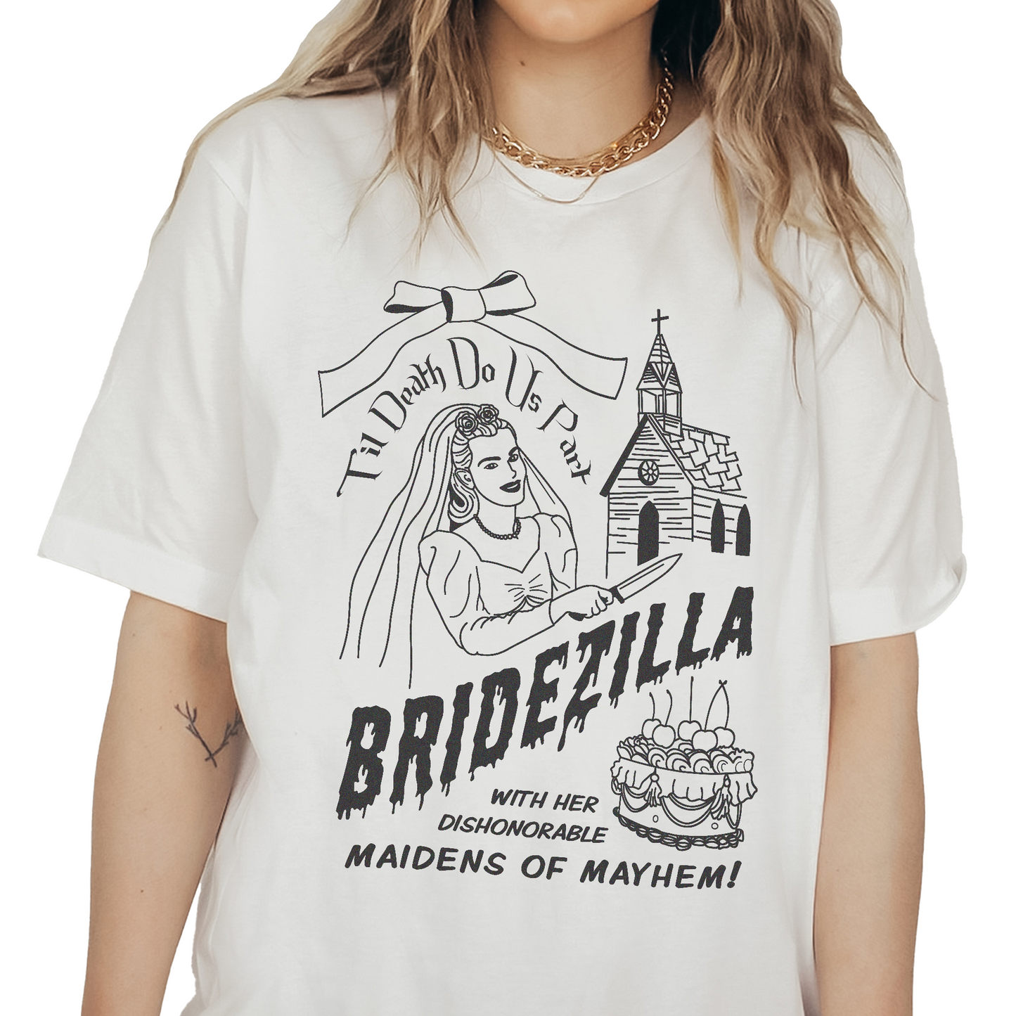 Bridezilla T-Shirt - White