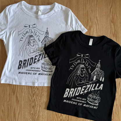 Bridezilla Baby Tee - White