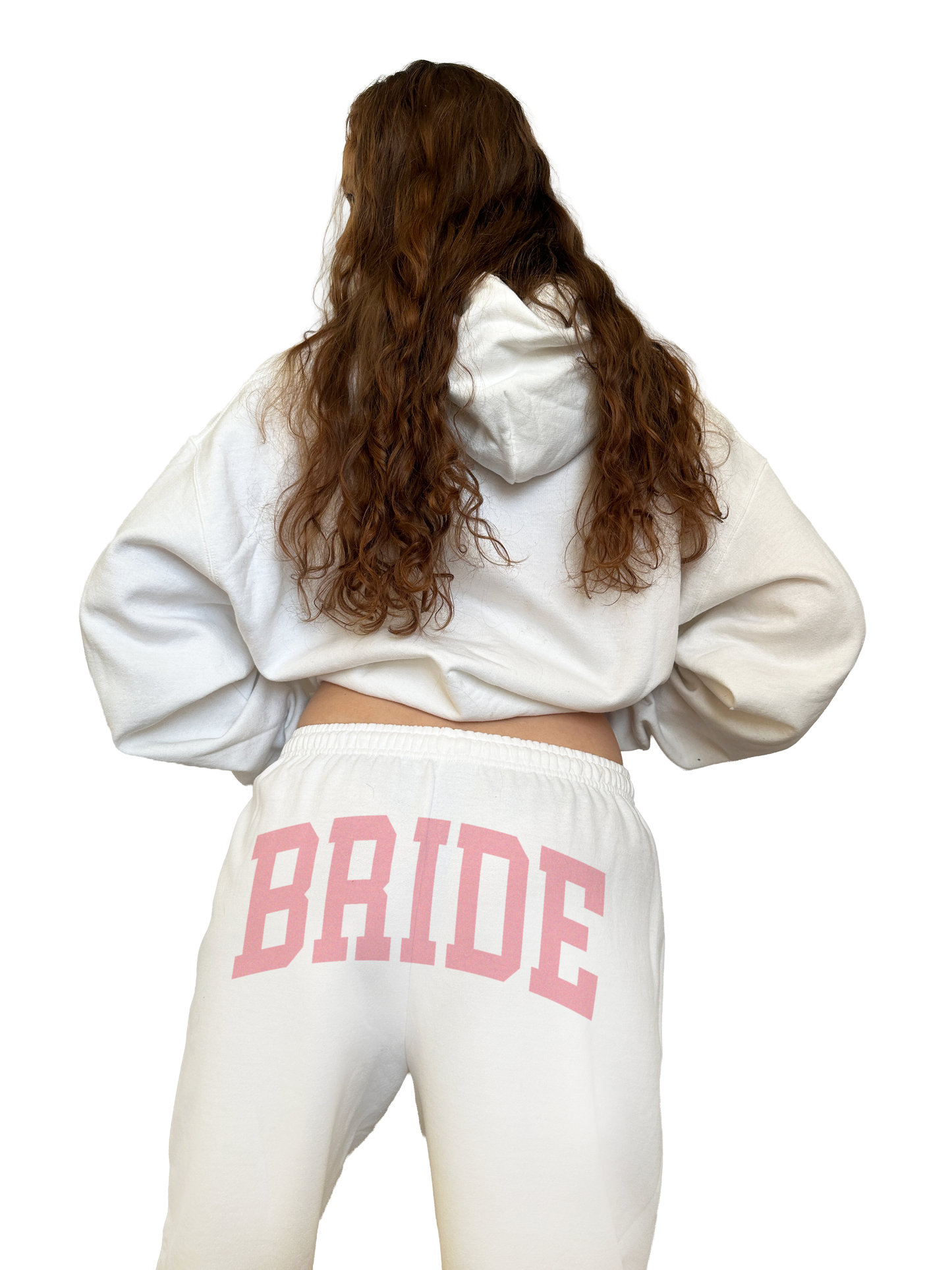 Varsity Bride Sweatpants - Light Pink