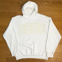 Varsity Outline Bride Hoodie - Butter