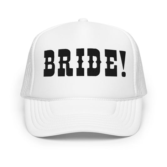 Last Rodeo Bride Trucker Hat