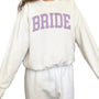 Varsity Bride Crewneck - Lavender