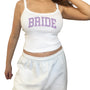 Varsity Bride Tanktop - Lavender