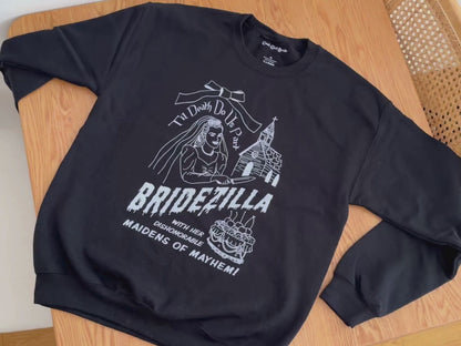 Bridezilla Crewneck - Black