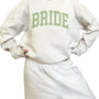 Varsity Bride Crewneck - Sage